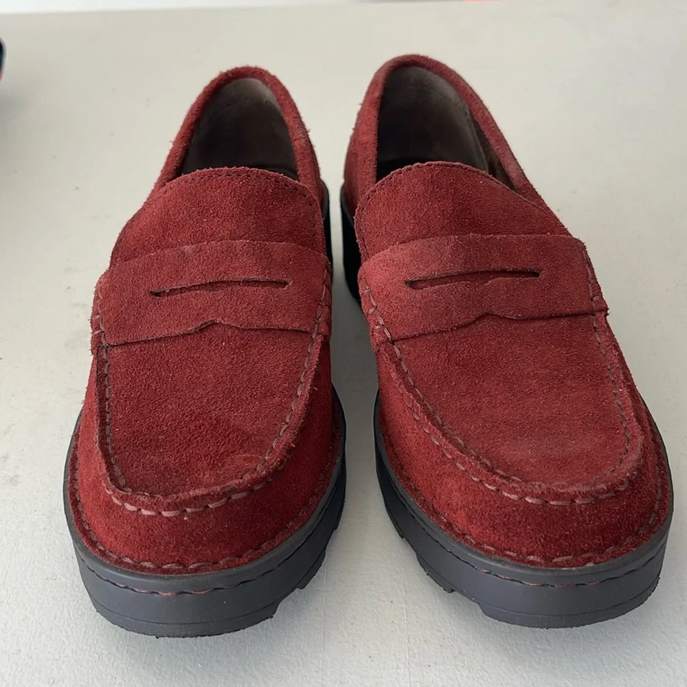 Born Suede Penny Loafer